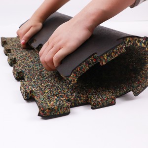 Blokowanie gumowych maty