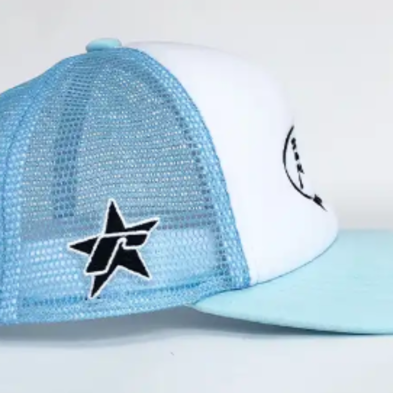 5 Panel Niestandardowe haft 3D drukowane drukowanie logo haft haftowane pianki zaciąga drukar