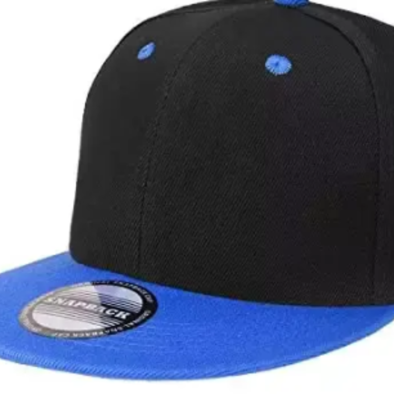 Niestandardowe logo Drukuj Flat Brim Hat Zwykle puste 5 panelu kapelusz baseballowy