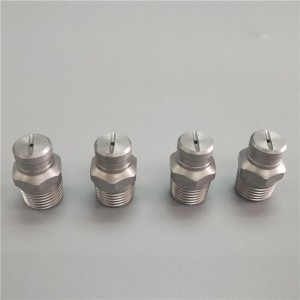 Pod pralka pod wysokim ciśnieniem Dysza wentylatorowa Dysza wodna odrzutowiec z sprayu ze stalinierdzewnej