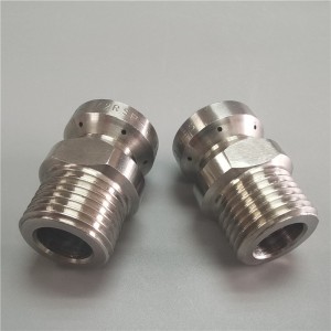 Dysza czyszczenia drenażu ze stalinierdzewnej Dyszę kanalizacyjną dyszą ścieżką pod wysokim ciśnieniem