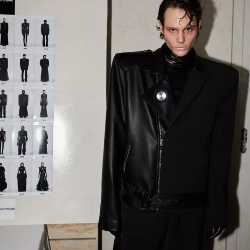 kolor/layered Monochrome/black z czarnym