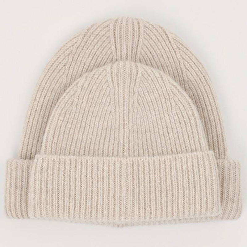 Outdoor unisex stały kolor mody dzianin Krótki mankiet marynarz skater czapka czapka czapka czapka zimowa