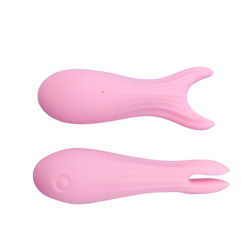 Różdżka wibru wibracyjna dla dorosłych seksu (różowa małe rybne widelc)