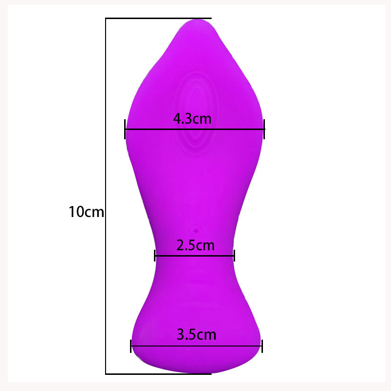 Różdżka wibru wibracyjna dla dorosłych seksu (fioletowy język)