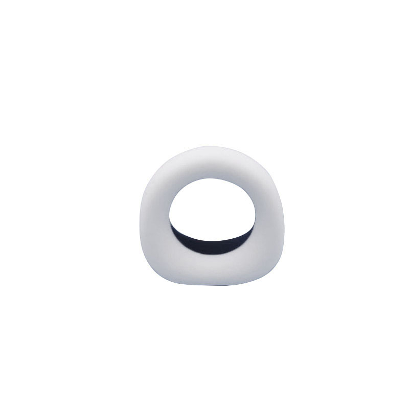 Fabryka Hurtowanajlepsza cena Opóźnienie Mężczyzna wytrysk miękki silikonowy penis pierścienie kutasa dla mężczyzn (Pierścień w kształcie specjalnego białego&black)