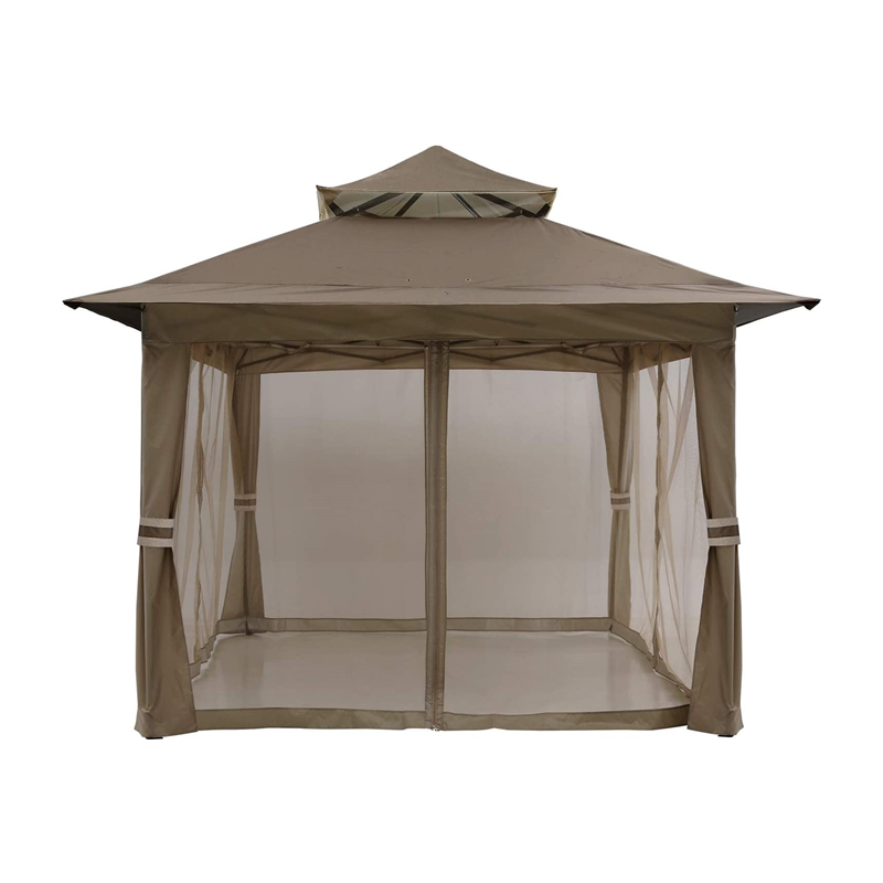 Garden Supplies Pergola Aluminium Aluminium Gaza Outdoor Aktywność Zastosowanie z siatką komarów, czekolady