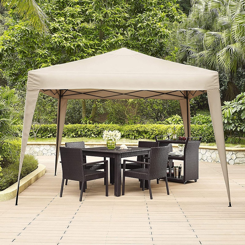 Crosley Furniture Hampton Clunsable Outdoor Gaze, 10 \\ 'x 10 \\' - Tan '