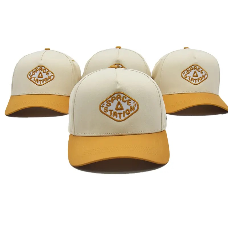 Dostosowywany hurtowy panelu 5/6 Baseball Cap Hat Niestandardowy haft haftowe czapkę baseballową