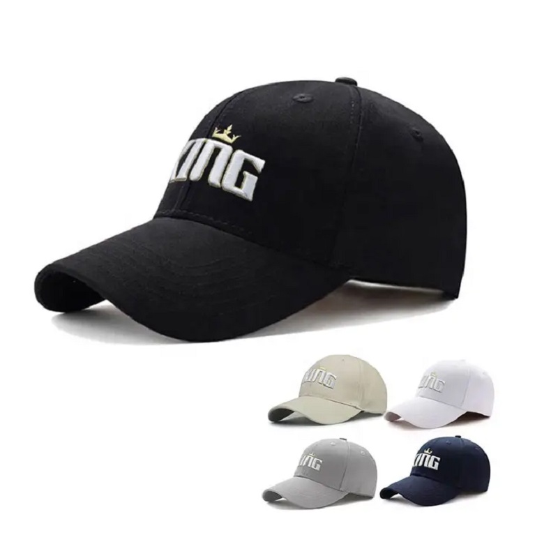 Unisex 6 Panel Wysokiej jakości haftowana czapka baseballowa wyposażona męskie czapki