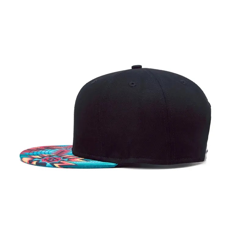 Print 3D Snap Back Flat Brim Hat Taniec street Druk Flat Bill Hawaiian Hats Zaprojektuj własną czapkę snapback/hat