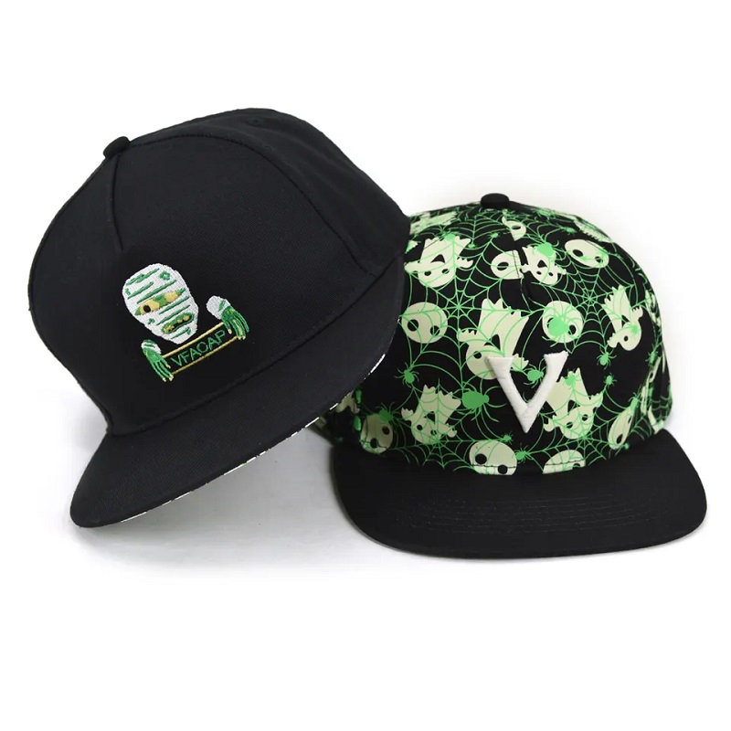 moda 5 panelu Kids Sport Hats Dostosowanie haftowane logo maluch snapback kapelusz