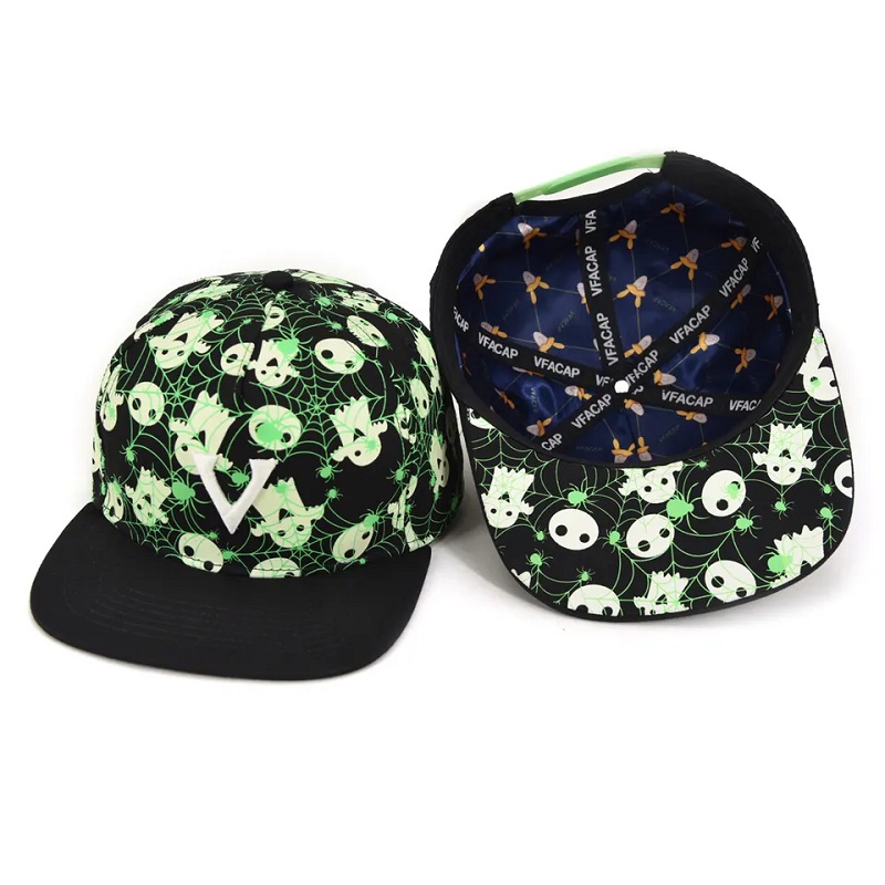 moda 5 panelu Kids Sport Hats Dostosowanie haftowane logo maluch snapback kapelusz