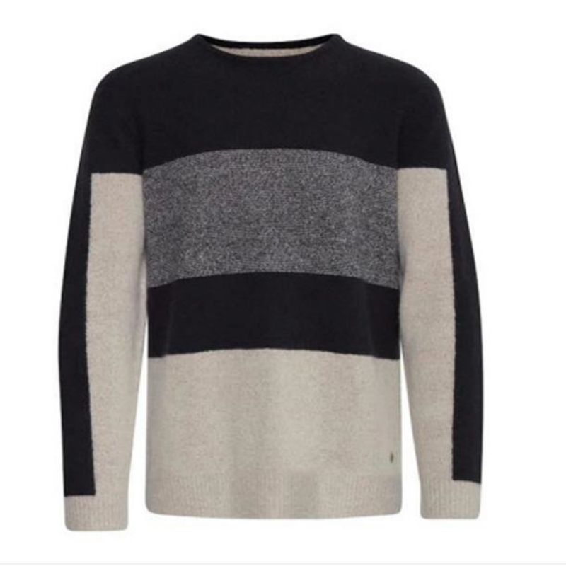 Recykling poliester pullover dla mężczyzn sweter