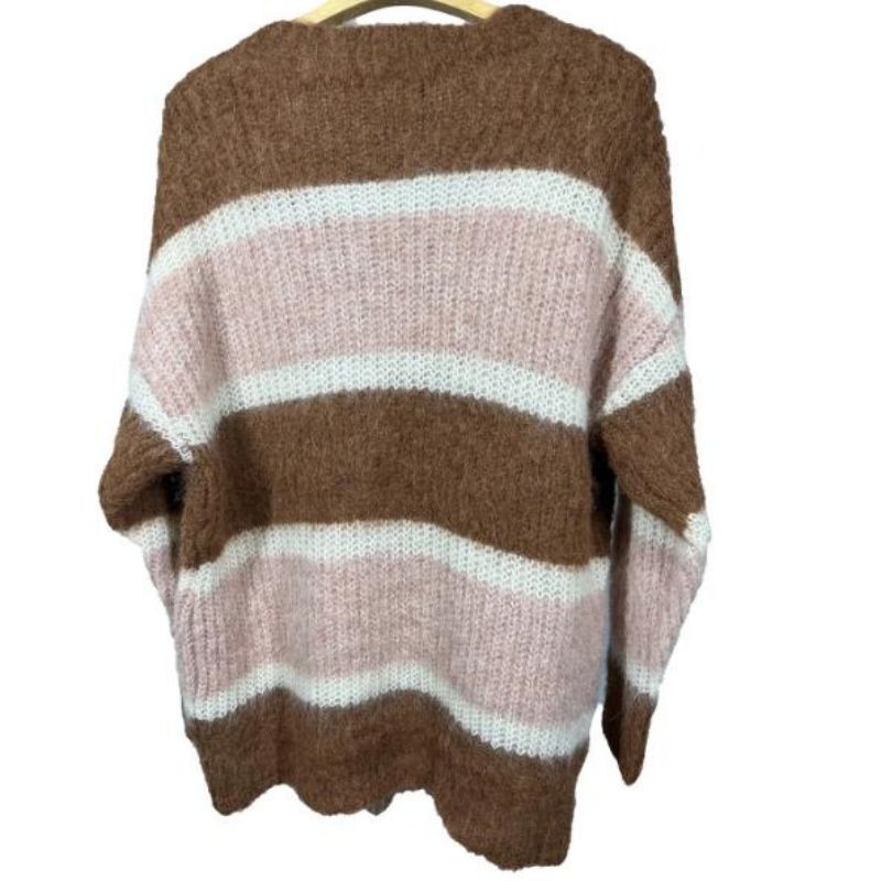 Kobiety SWETER SPEINER STRIPET STRIPET