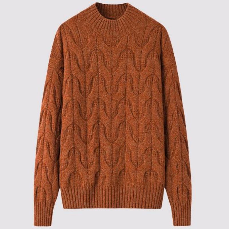 Kobiety oversize dzianinowy sweter sweter