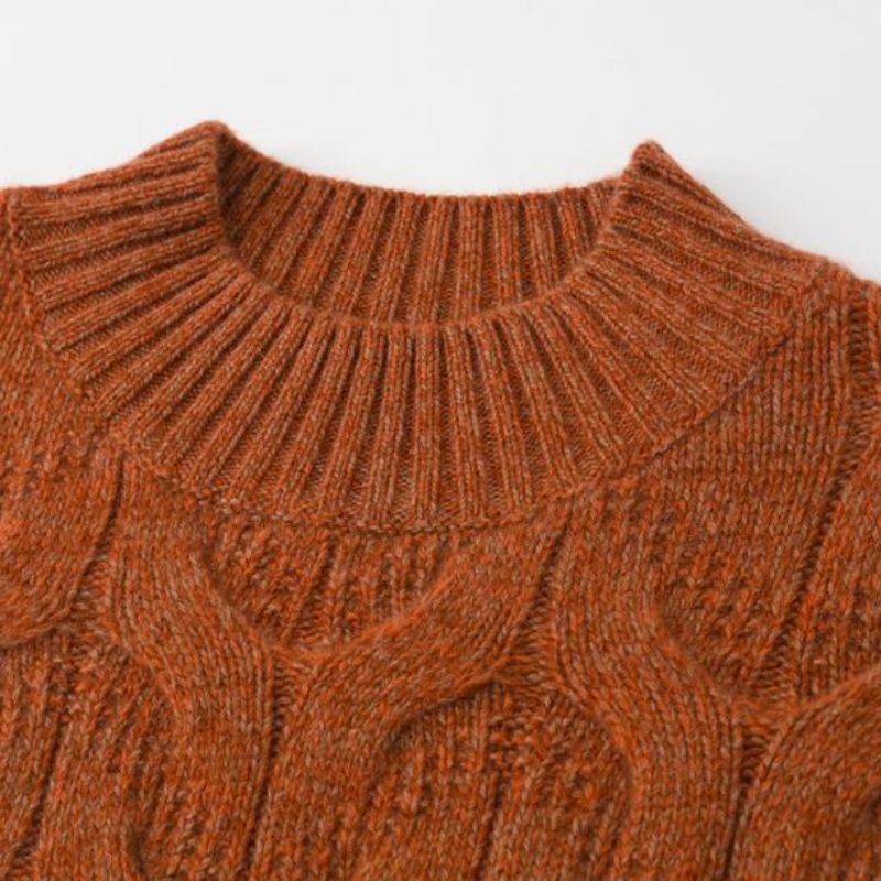 Kobiety oversize dzianinowy sweter sweter