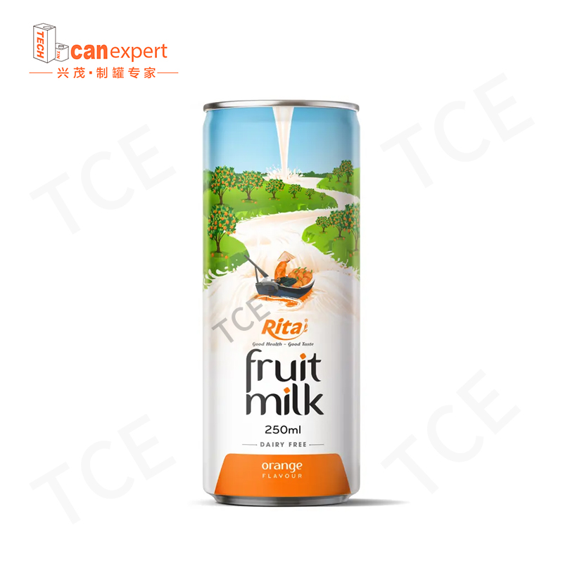 TCE-New Design Milk Beverage Can 0,25 mm uszczelniające metalowe puszki