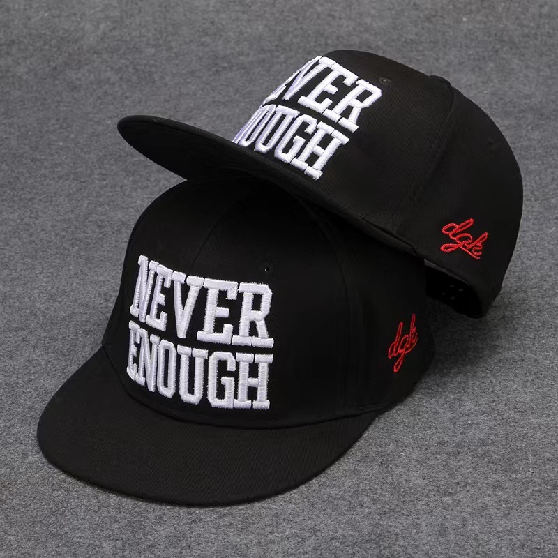 Hat Men \\'s Trendy Flat Eaves Men Hip-Hop Hat Koreańska wersja INS Trenda Brand Summer Flat Edge Baseball Cap Women \\ Cap Flat Tongue Cap