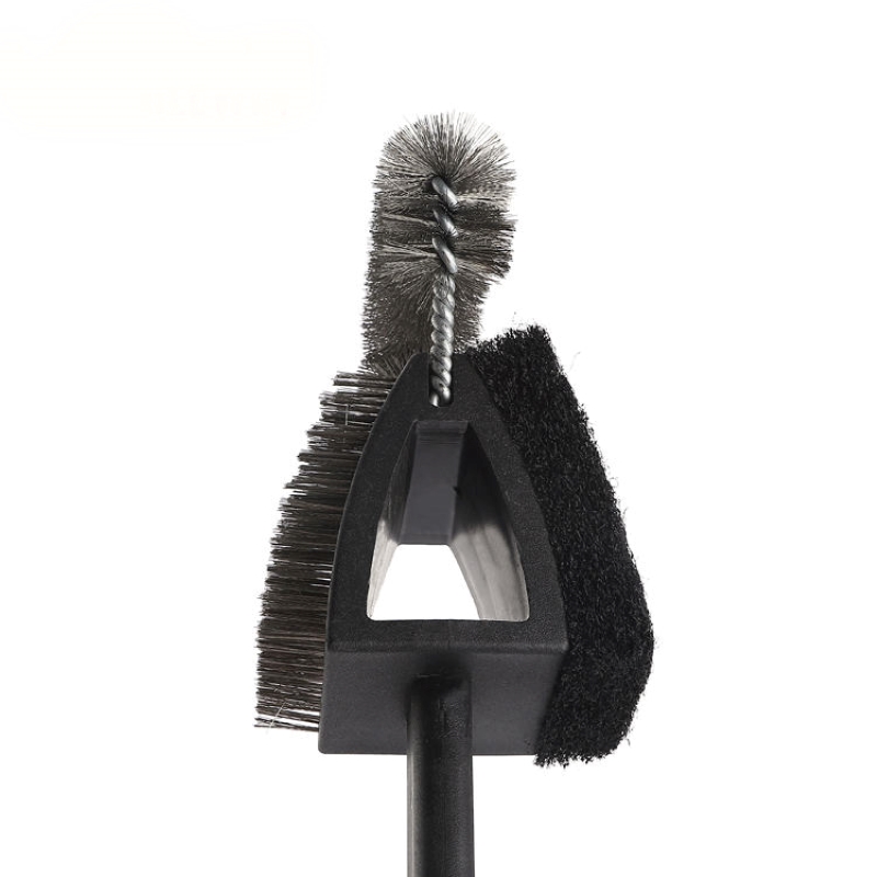 Mocny uchwyt 3 w 1 Wymaganie ze stalinierdzewnej BBL BBQ Cleaning Grill Cleaner