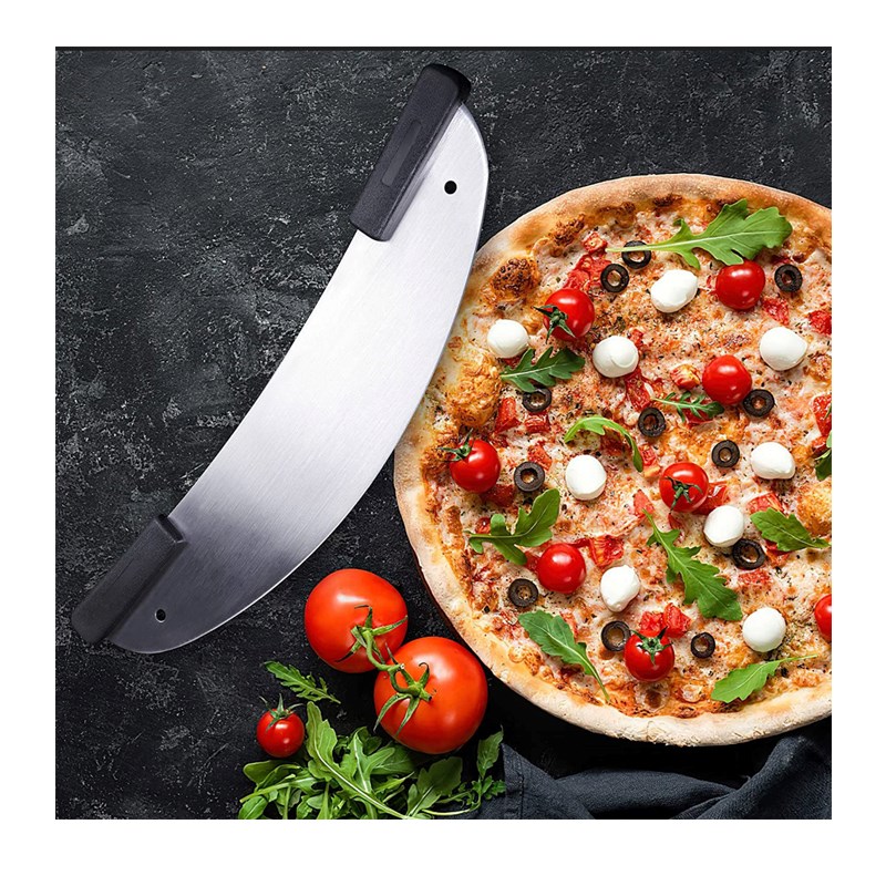 20 -calowa pizza stalowa stalinierdzewnej, rocker pizza do pizzy do biznesowej kuchni plastikowy rocka