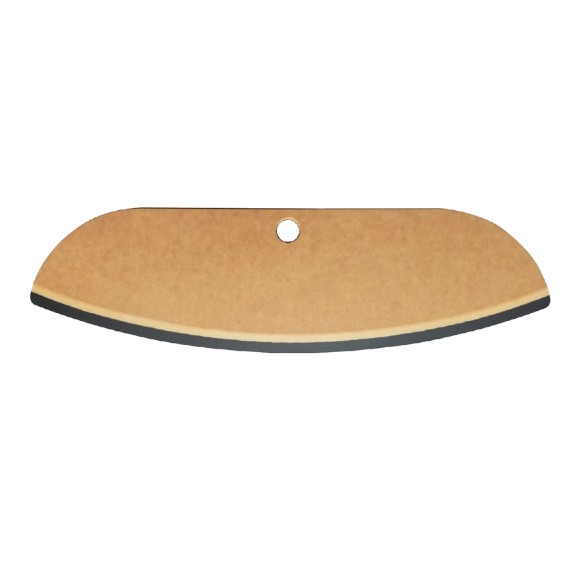 Black Pizza Rocker Food Safe Fibre Drewno Drewno Design Design Pizza Cutter Pizza Pizza Slicer