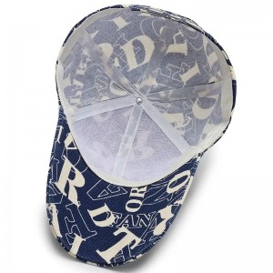 Koreańskanowa litera 6-panelowe czapki snapback sportowe czapki bawełniane bawełniane czapki dla mężczyzn