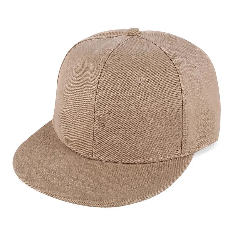 Hurtowa wysokiej jakości 100% bawełniana moda sporty czapkaniestandardowa logo mężczyzn zwykły płaski rachunek wzór Hip Hop Snapback czapki czapki