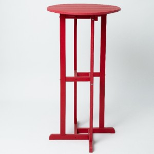 Okrągłe stołyna zewnątrz