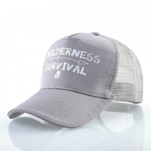 Niestandardowy wydruk żółta bawełniana zamsz haftu struktura 6 panelu czapki baseballowe czapkę ciężarówki