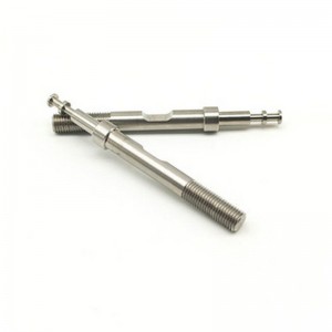 CNC obróbka obróbki w kształcie długich śrub części medycznychniestandardowych części Precyzyjne przetwarzanie wału Precyzyjne