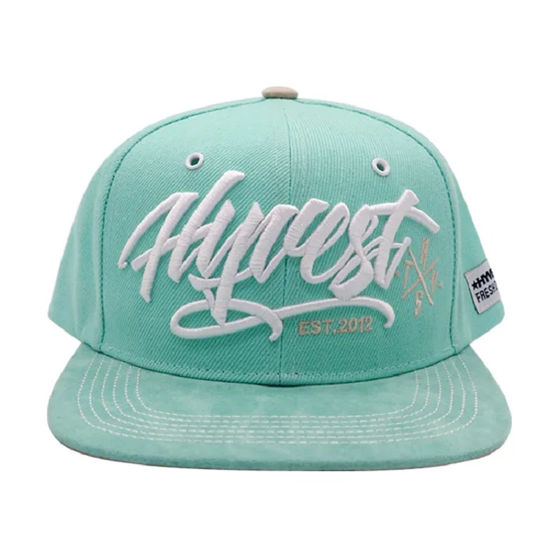 100% akryloweniestandardowe haftowane czapki czapki snapback