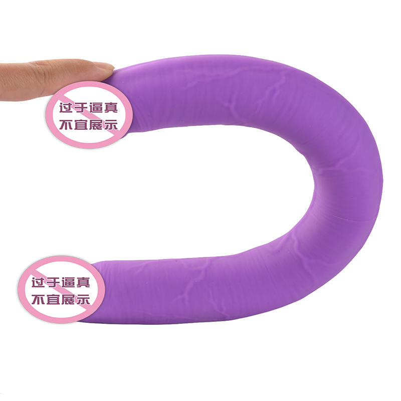 832 Lesbijka podwójna głowa dla dorosłych zabawki seksualne podwójna penetracja dildo głowa podwójna strona zakończona dildo dla par kobiet gej