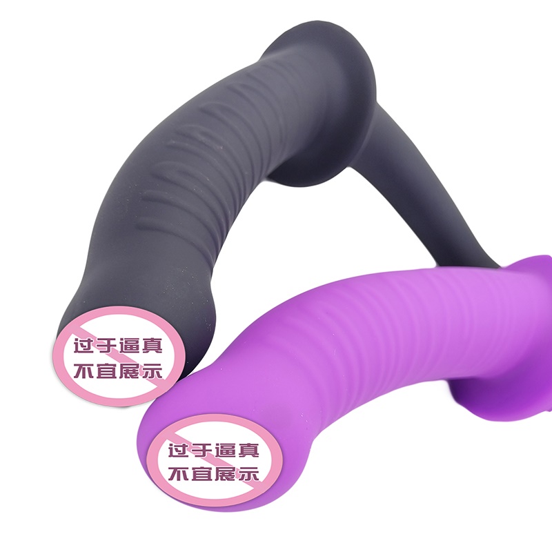 819 Lesbian Dual Head Purple/black dla dorosłych zabawki seksualne podwójne dildo Penetracja Podwójna strona zakończona dildo dla par kobiet gej