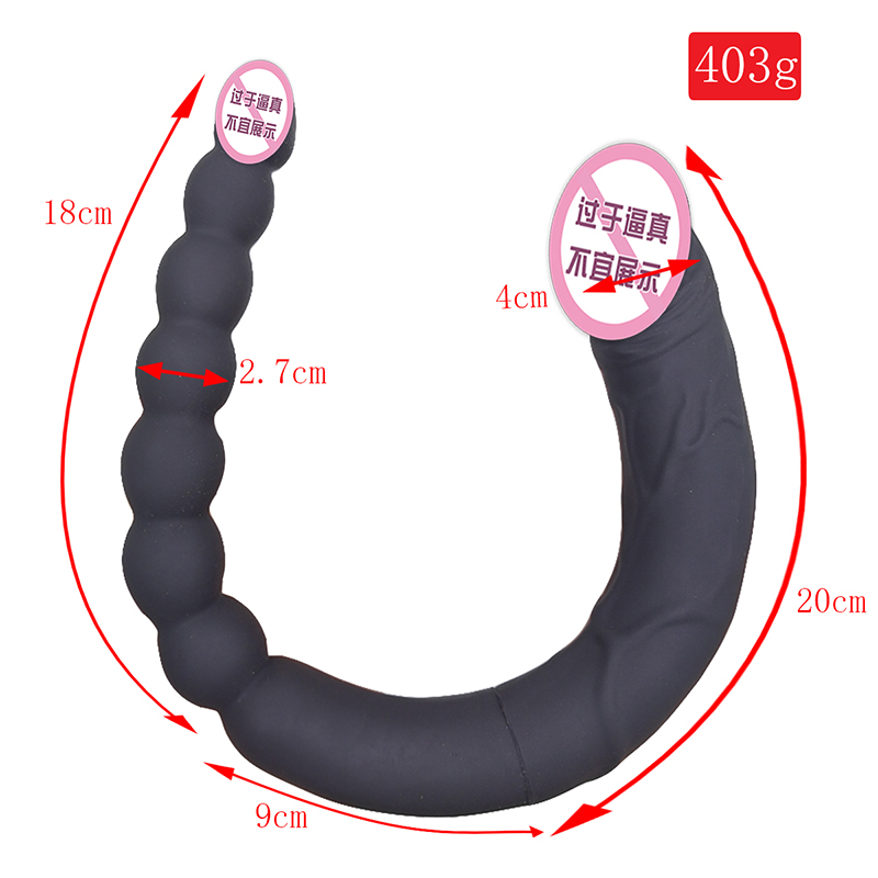 840 Cena fabryczna Wodoodporne kobiety dla dorosłych zabawki seksualne podwójne głowice dildo realistyczne