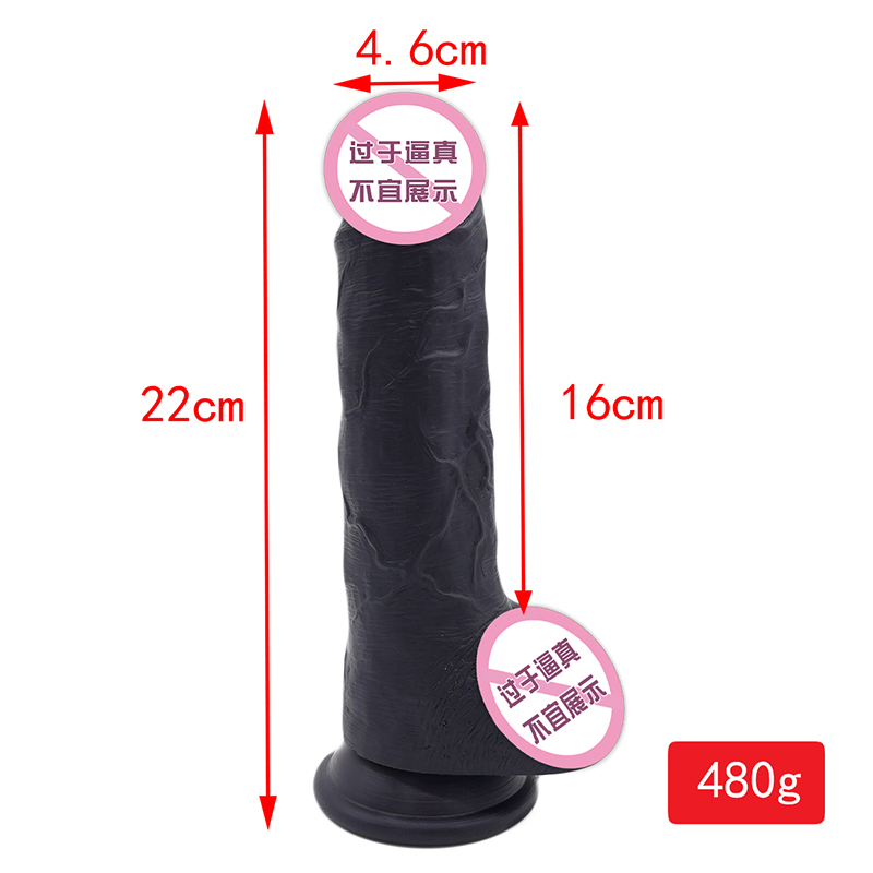 889 Puchar super ssania żeńska masturbacja dildos krzemowe realistyczne miękkie wielkie zabawki seksualne czarne penis realistyczne duże dildos dla kobiet