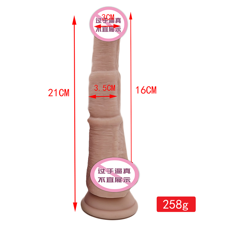 877 Realistyczne dildo silikonowe dildo z Puchar Ssania Glid Gildos Anal Sex Toys dla kobiet i par