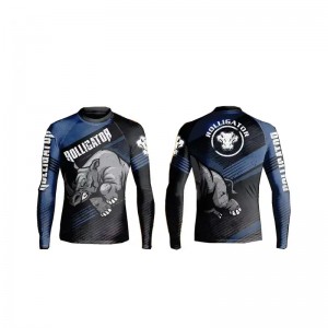 Hurtowa kolacja Better dostawcaniestandardowych męskich strażników męskich bjjnogis, Jiu Jitsu Gi Rash Guard