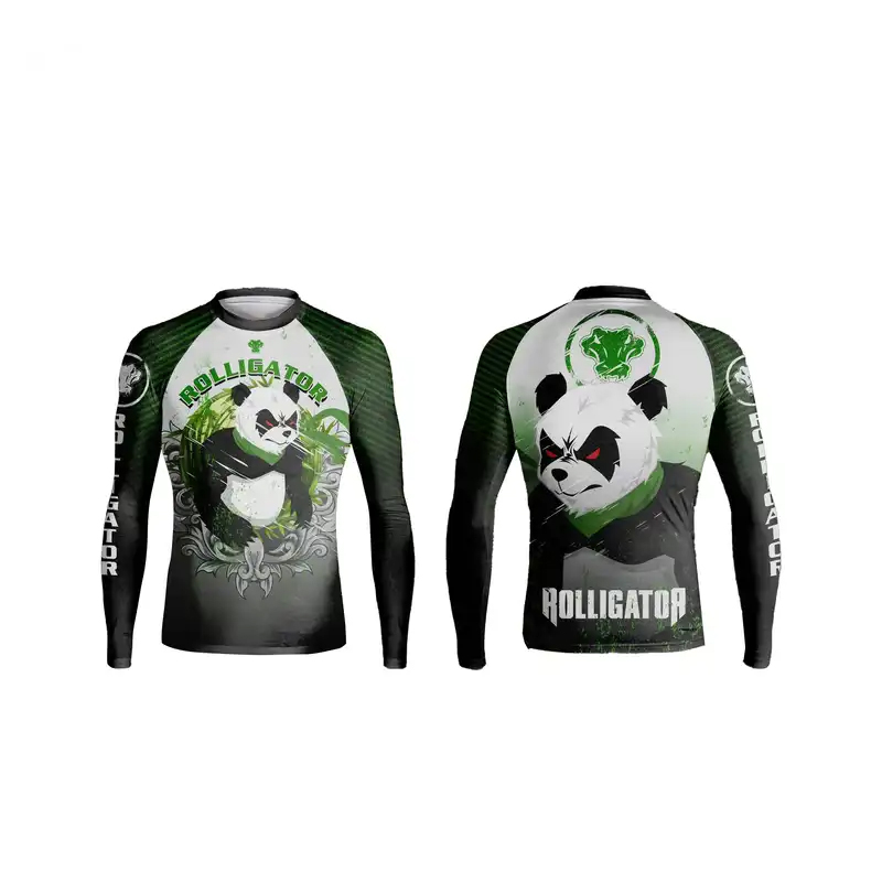 Hurtowa kolacja Better dostawcaniestandardowych męskich strażników męskich bjjnogis, Jiu Jitsu Gi Rash Guard