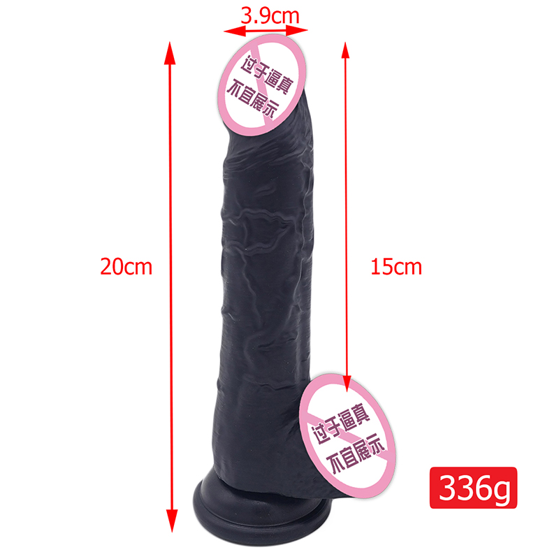 865 Realistyczne dildo silikonowe dildo z Puchar Ssania Glid Gildos Anal Sex Toys dla kobiet i pary