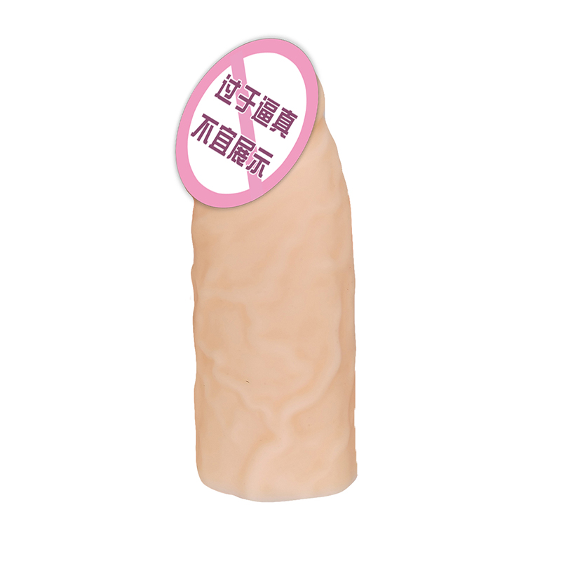 841 Realistyczne penis rękawy penisowe Penis Exterdent dla mężczyzn wielokrotnego użytku płynnego krzemowego dildo penis Extender dla mężczyzn