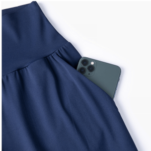 Kieszonkowe luźne spodnie jogi