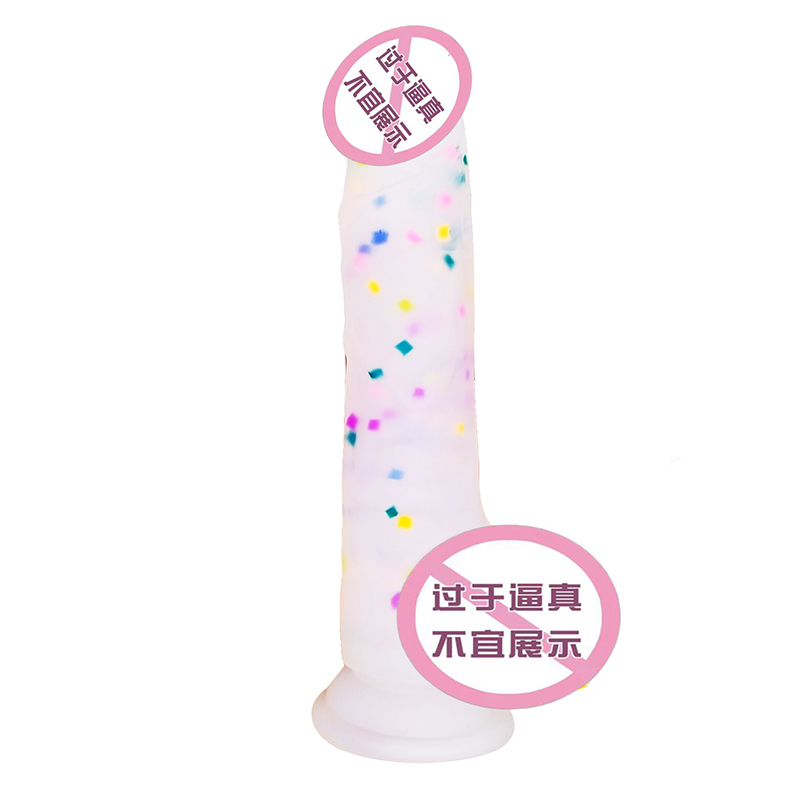 806 Penis Powiększenie teleskopowe Crystal Crystal Para Mejr Penis Dog Ogromne dildo analne zabawki seksualne duże realistyczne dildo dla kobiet