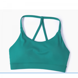 Trójkąt z powrotem Zbierz elastyczny stanik sportowy