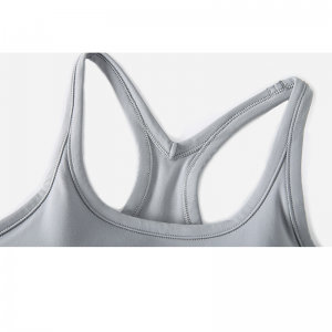 Wyściełana kamizelka jogi w kształcie litery U.