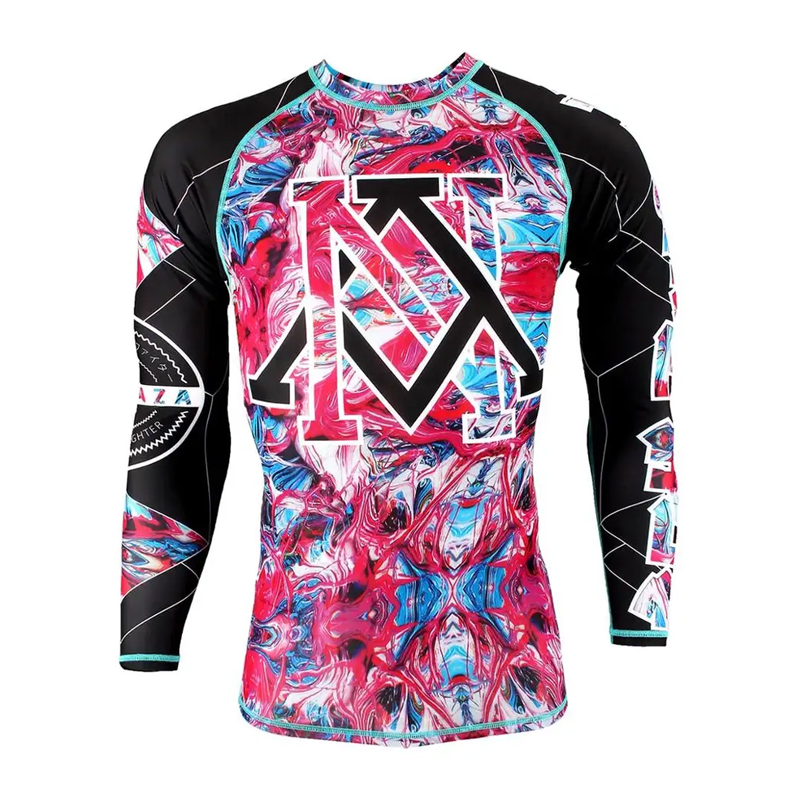 Hurtowy dostosowany bezpłatny styl Wygodne maluch dzieci BJJ GI Rash Guard Women Rash Guard