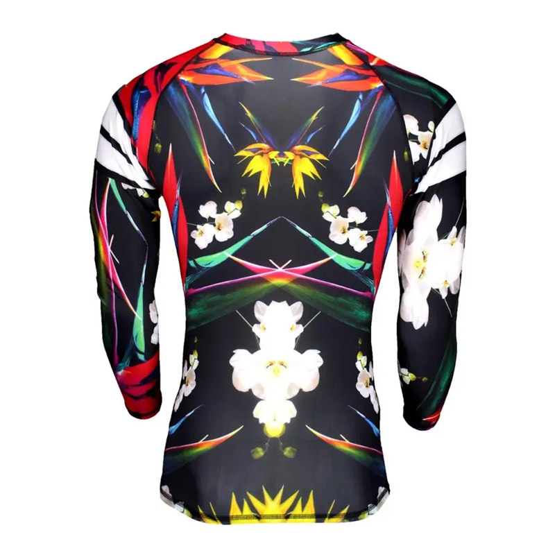 Wygodne dzieci BJJ GI Rash Guard, pochopna straż dla kobiety z pełnym drukiem