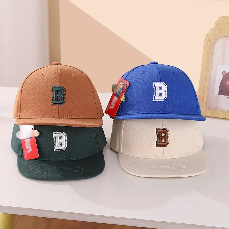 Scena sportowa UNISEX Custom Logo Baseball Cap dla Toddler Kids Ball Cap Vintage Snapback Cap