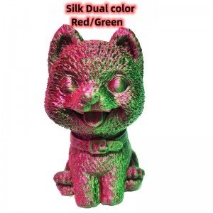 PLA FALOMENT Jedwabny Filament Kolorowa, 1,75 mm 3D Filament, Filament drukarki 3D