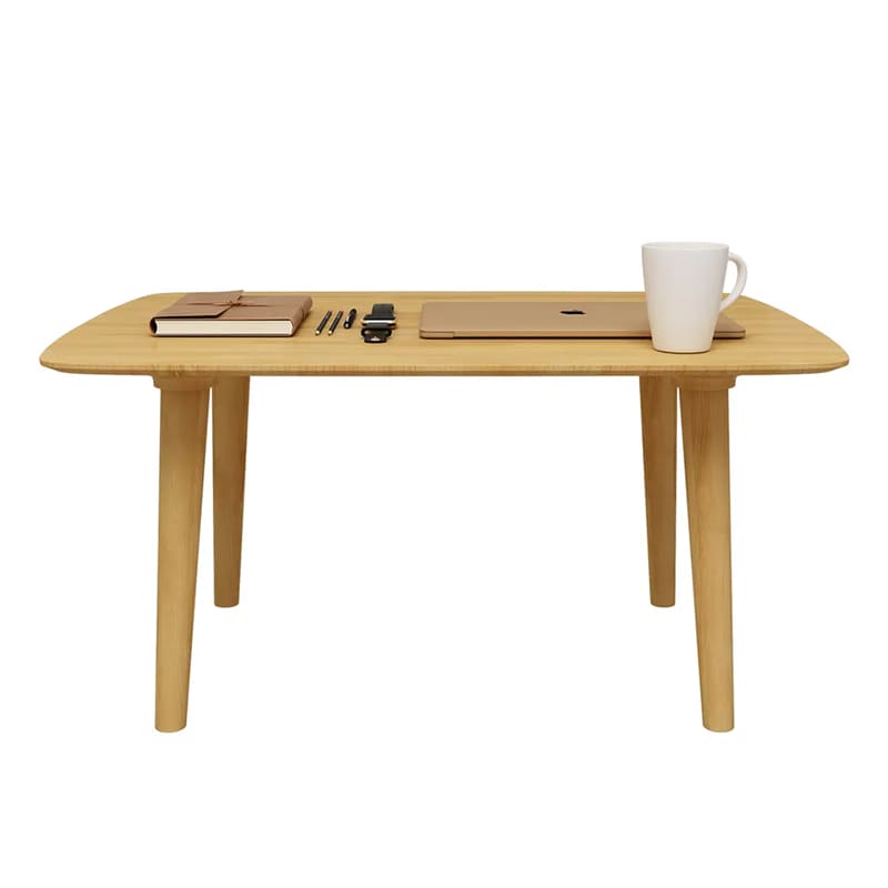 Bambusowy stół końcowy 31 -calowy stół do herbaty do kawy do salonu meble domowe